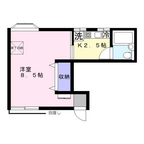 女性限定・家電付・入居者さまに優しいお部屋～ハイツ橘１０２～